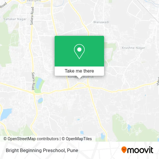 Bright Beginning Preschool map