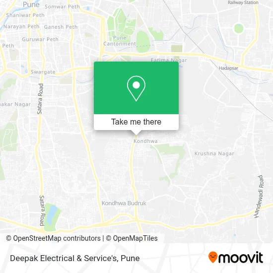 Deepak Electrical & Service's map