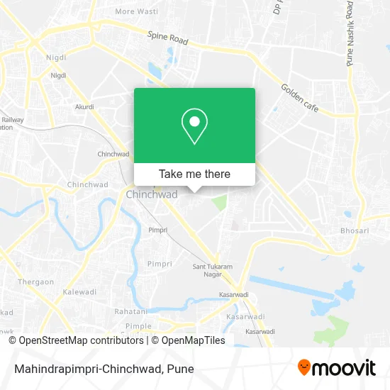 Mahindrapimpri-Chinchwad map