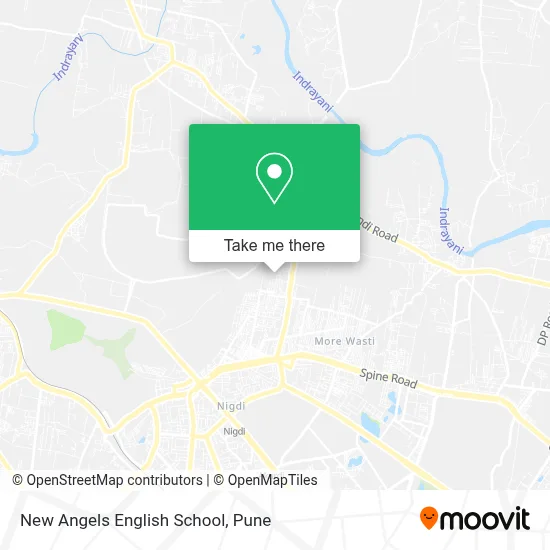 New Angels English School map