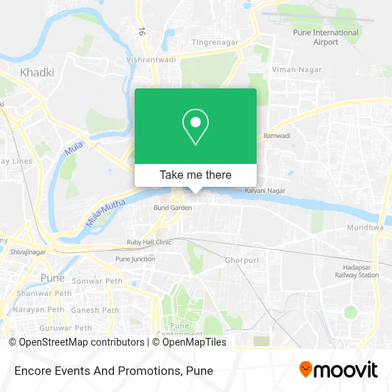 Encore Events And Promotions map