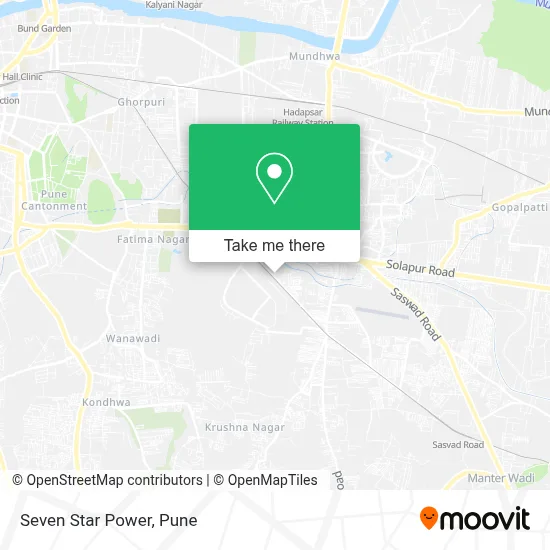 Seven Star Power map
