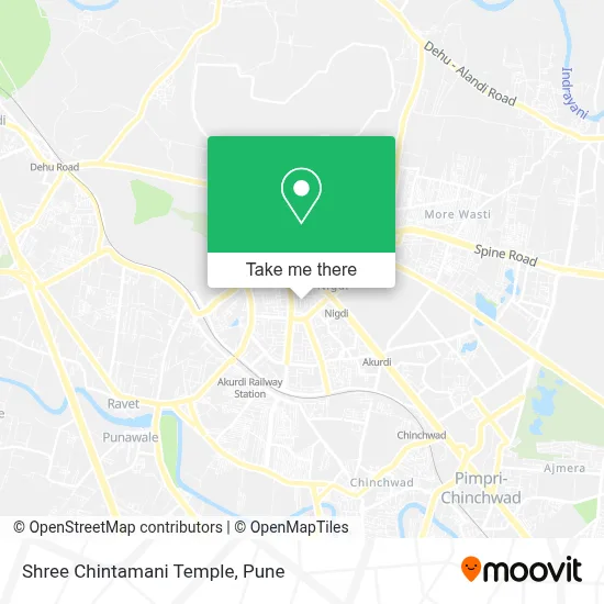 Shree Chintamani Temple map
