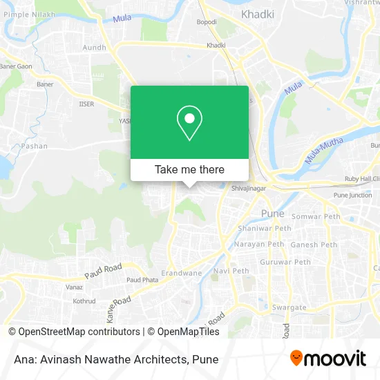 Ana: Avinash Nawathe Architects map