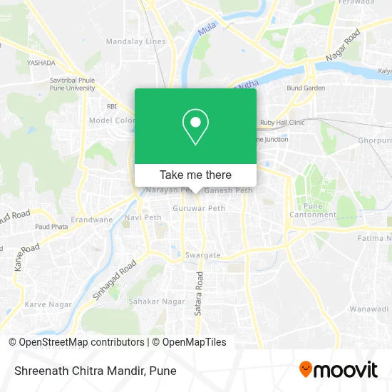 Shreenath Chitra Mandir map