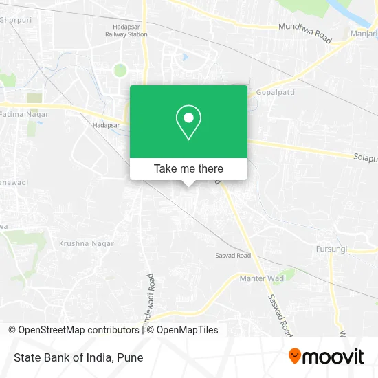 State Bank Of India map