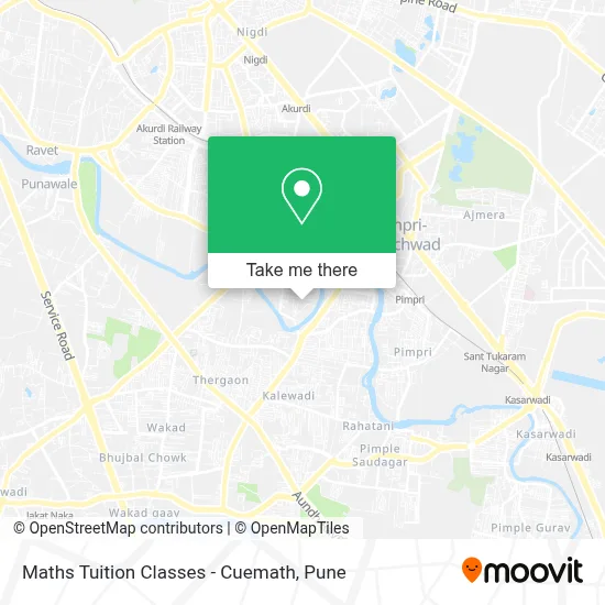 Maths Tuition Classes - Cuemath map