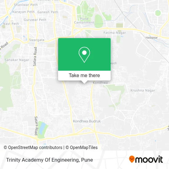 Trinity Academy Of Engineering map
