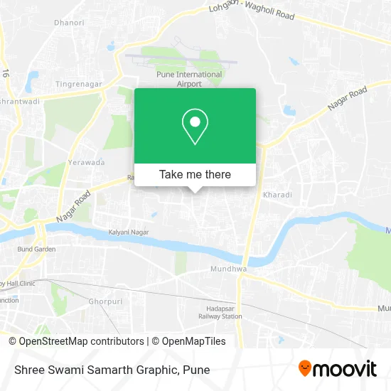 Shree Swami Samarth Graphic map