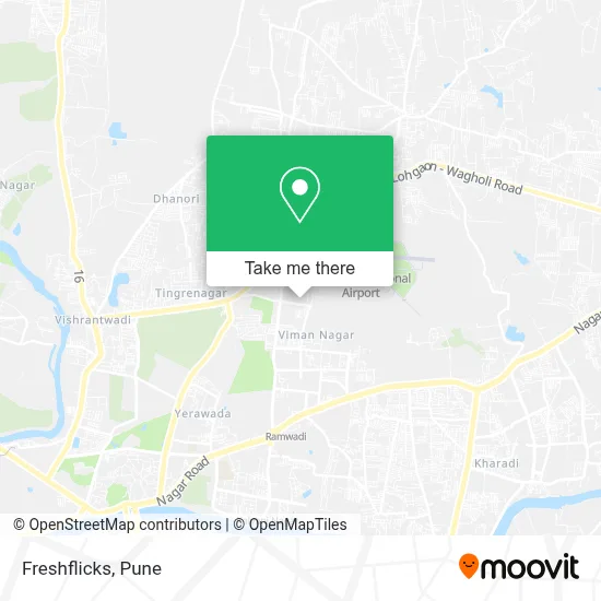 Freshflicks map