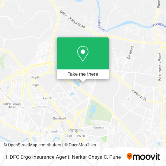 HDFC Ergo Insurance Agent: Nerkar Chaya C map