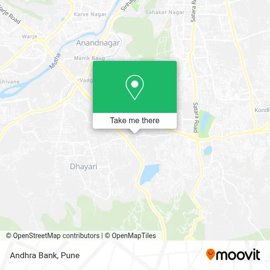 Andhra Bank map