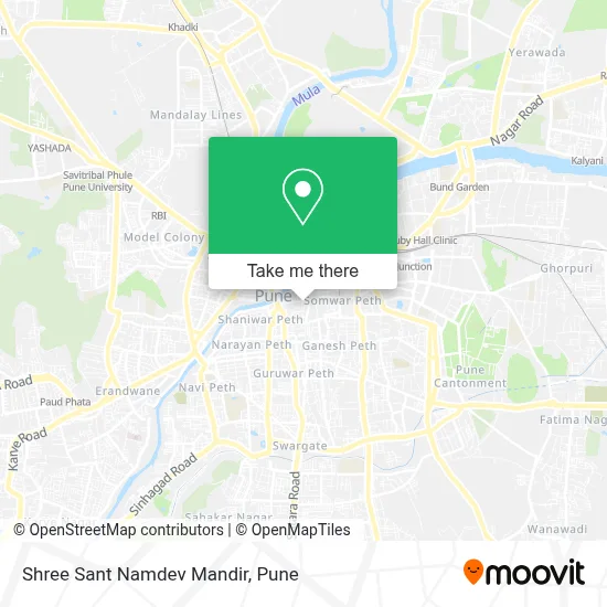 Shree Sant Namdev Mandir map