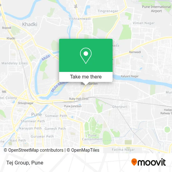 Tej Group map