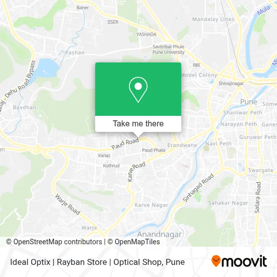 Ideal Optix | Rayban Store | Optical Shop map