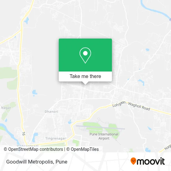 Goodwill Metropolis map
