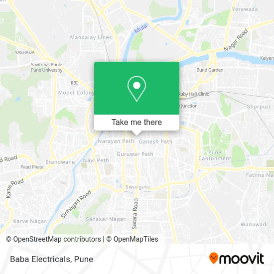Baba Electricals map