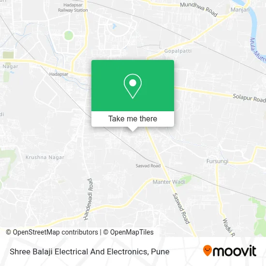 Shree Balaji Electrical And Electronics map