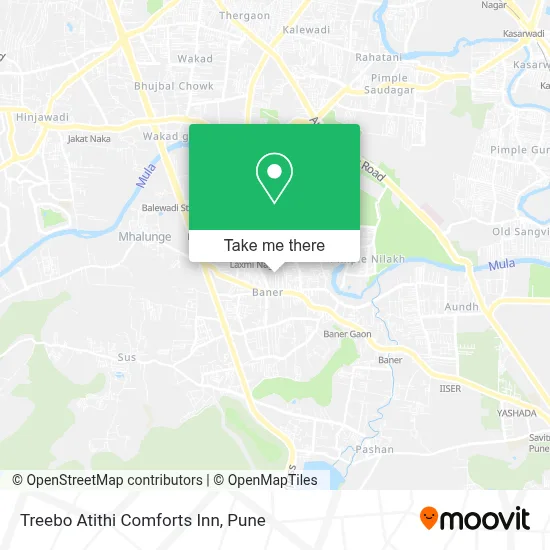 Treebo Atithi Comforts Inn map