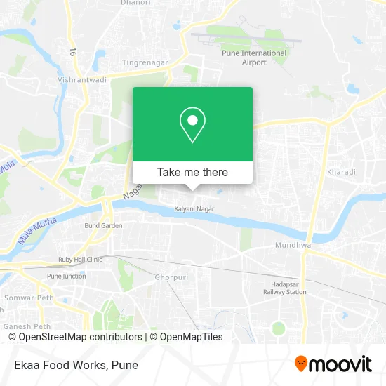 Ekaa Food Works map