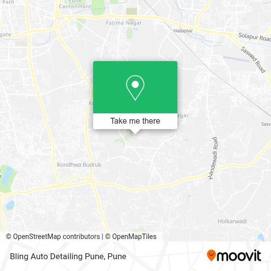Bling Auto Detailing Pune map