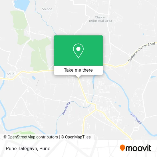 Pune Talegavn map