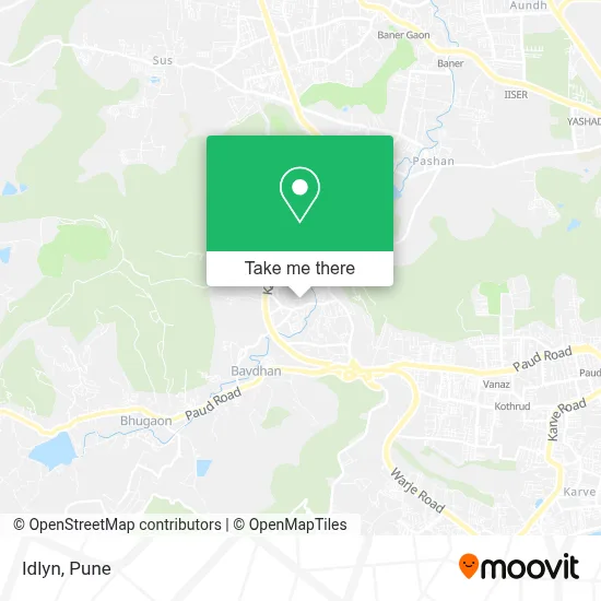 Idlyn map