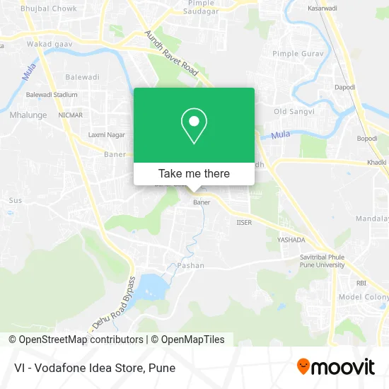 VI - Vodafone Idea Store map