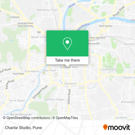 Charlie Studio map
