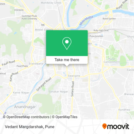 Vedant Margdarshak map