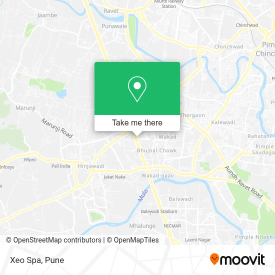 Xeo Spa map
