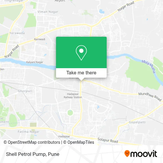 Shell Petrol Pump map