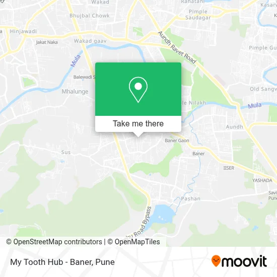 My Tooth Hub - Baner map