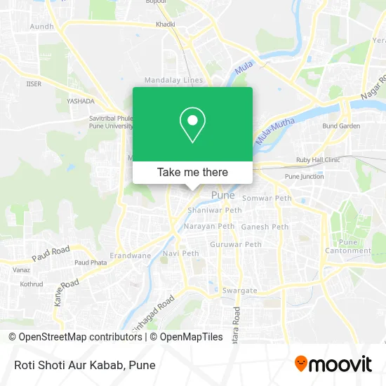 Roti Shoti Aur Kabab map
