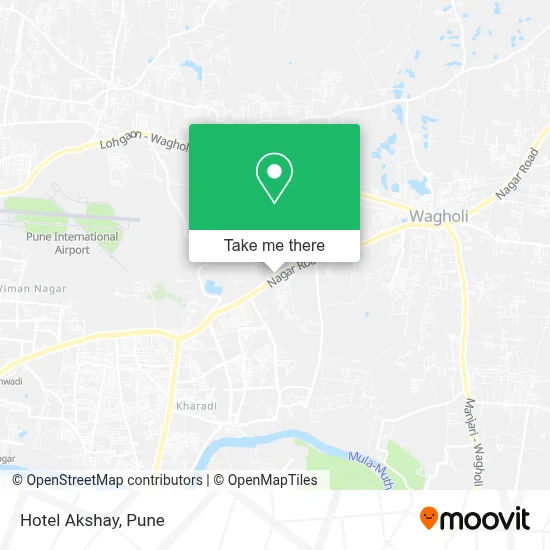 Hotel Akshay map