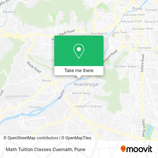 Math Tuition Classes Cuemath map
