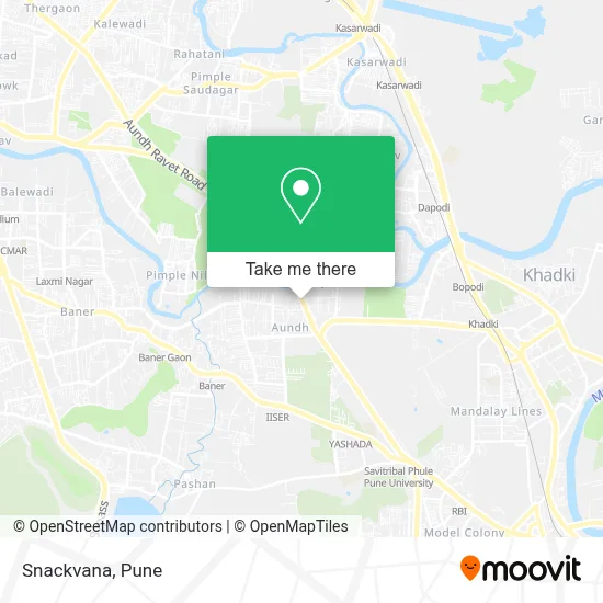 Snackvana map