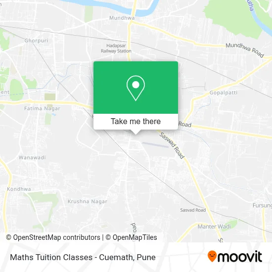 Maths Tuition Classes - Cuemath map