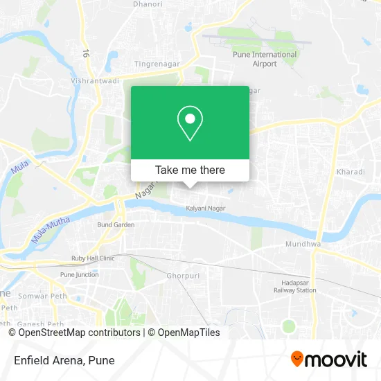 Enfield Arena map