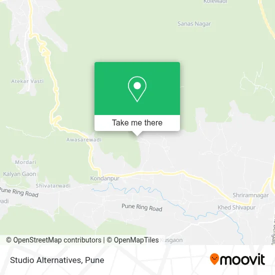 Studio Alternatives map