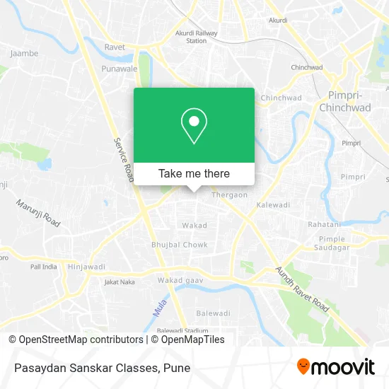 Pasaydan Sanskar Classes map