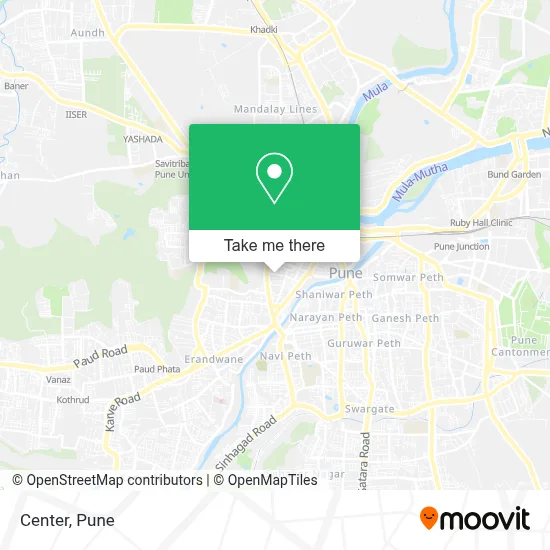 Centro map