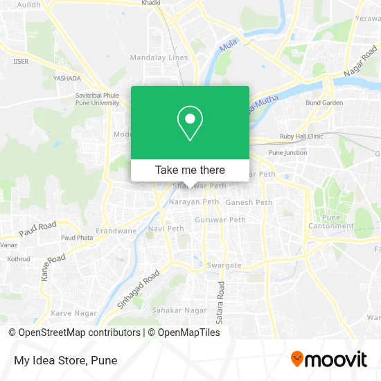 My Idea Store map