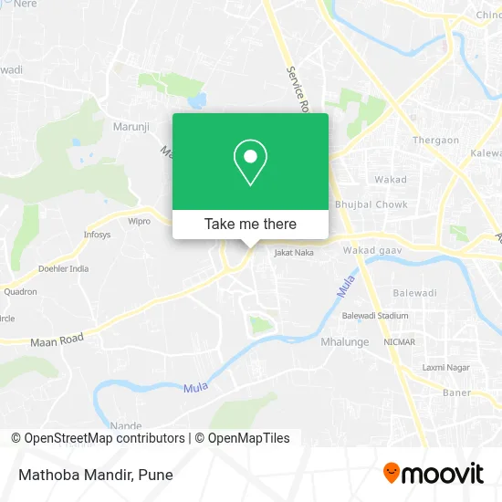 Mathoba Mandir map