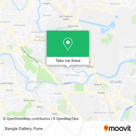 Bangle Gallery map