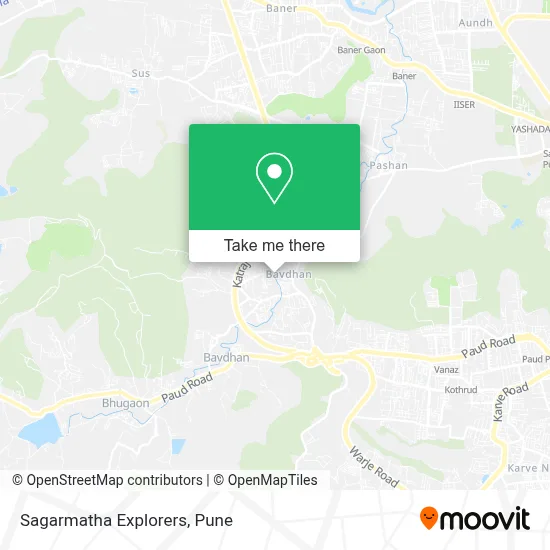 Sagarmatha Explorers map
