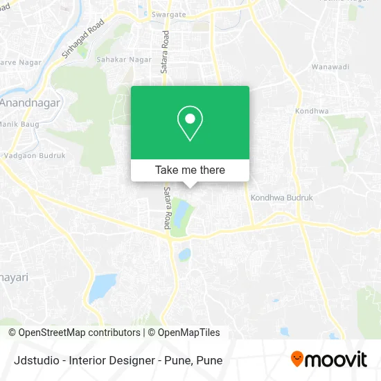 Jdstudio - Interior Designer - Pune map