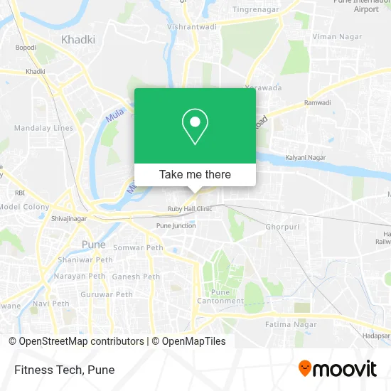 Fitness Tech map