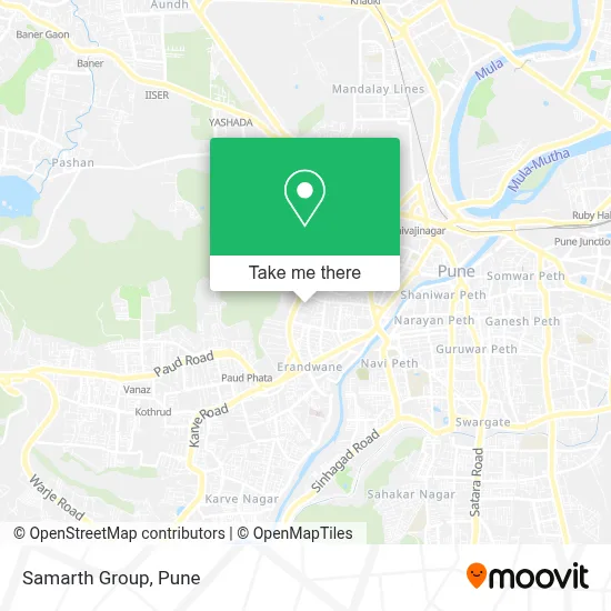 Samarth Group map