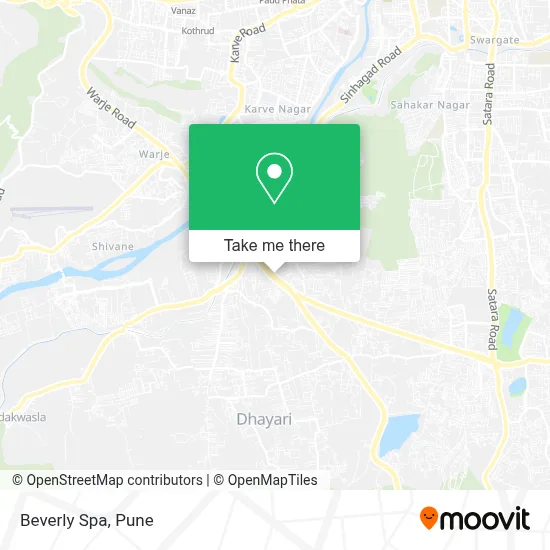 Beverly Spa map